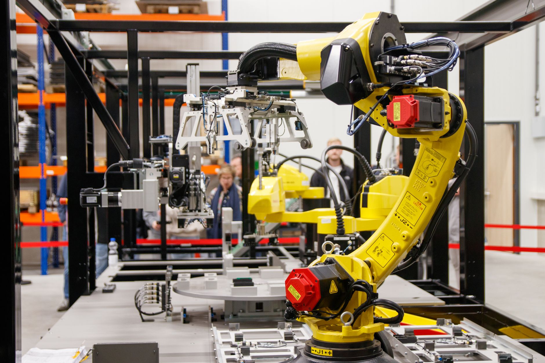 Robotics systems and hardware controls machinery